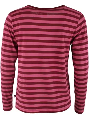 Danefae Danefae - danebasic merry ls tee - dark cherry/berry compote