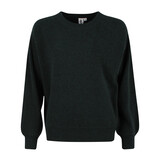 Danefae Danefae - danerelation chunky merino wool sweater - dark forest