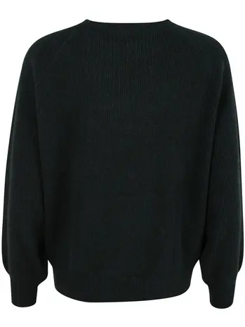 Danefae Danefae - danerelation chunky merino wool sweater - dark forest