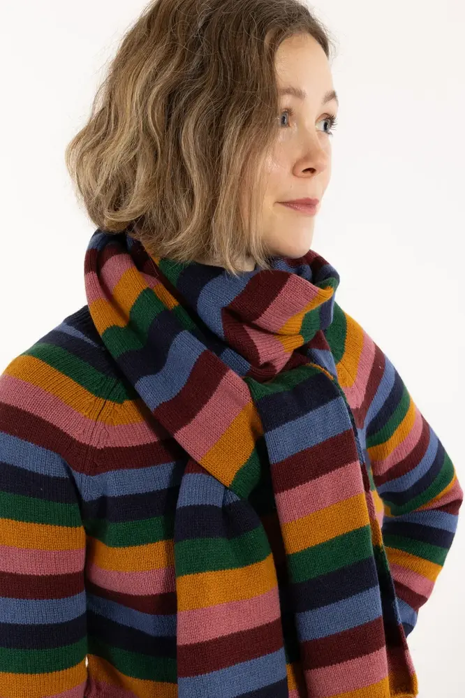 Danefae Danefae - daneboa wool scarf - booster Danefae Danefae - daneboa wool scarf - booster
