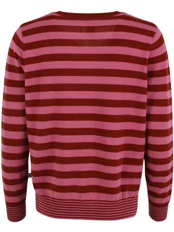 Danefae Danefae - danenote merino wool sweater - berry compote/chili