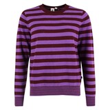 Danefae Danefae - daneletter merino wool sweater - purple/dark wine Danefae Danefae - daneletter merino wool sweater - purple/dark wine