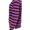 Danefae Danefae - daneletter merino wool sweater - purple/dark wine Danefae Danefae - daneletter merino wool sweater - purple/dark wine
