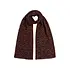 King Louie - jefferson scarf - bitter chocolate