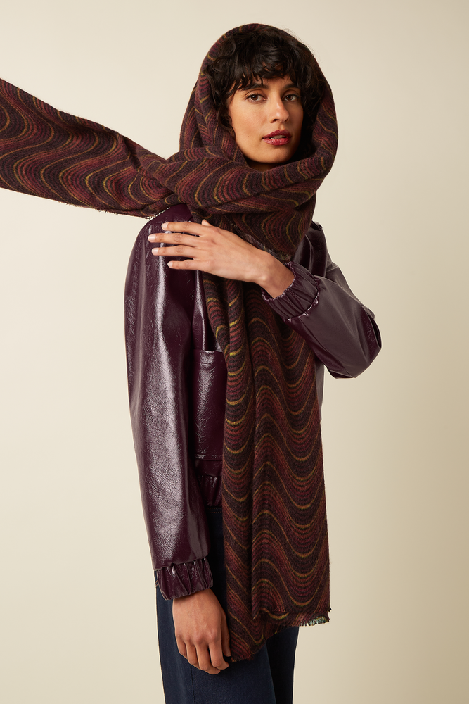 King Louie King Louie - jefferson scarf - bitter chocolate King Louie King Louie - jefferson scarf - bitter chocolate