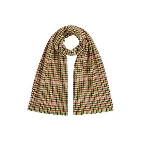 King Louie King Louie - houndstooth scarf - spicy brown King Louie King Louie - houndstooth scarf - spicy brown