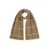 King Louie - houndstooth scarf - spicy brown