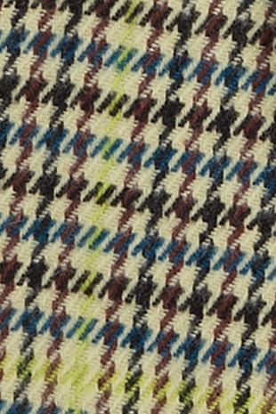 King Louie King Louie - houndstooth scarf - spruced green