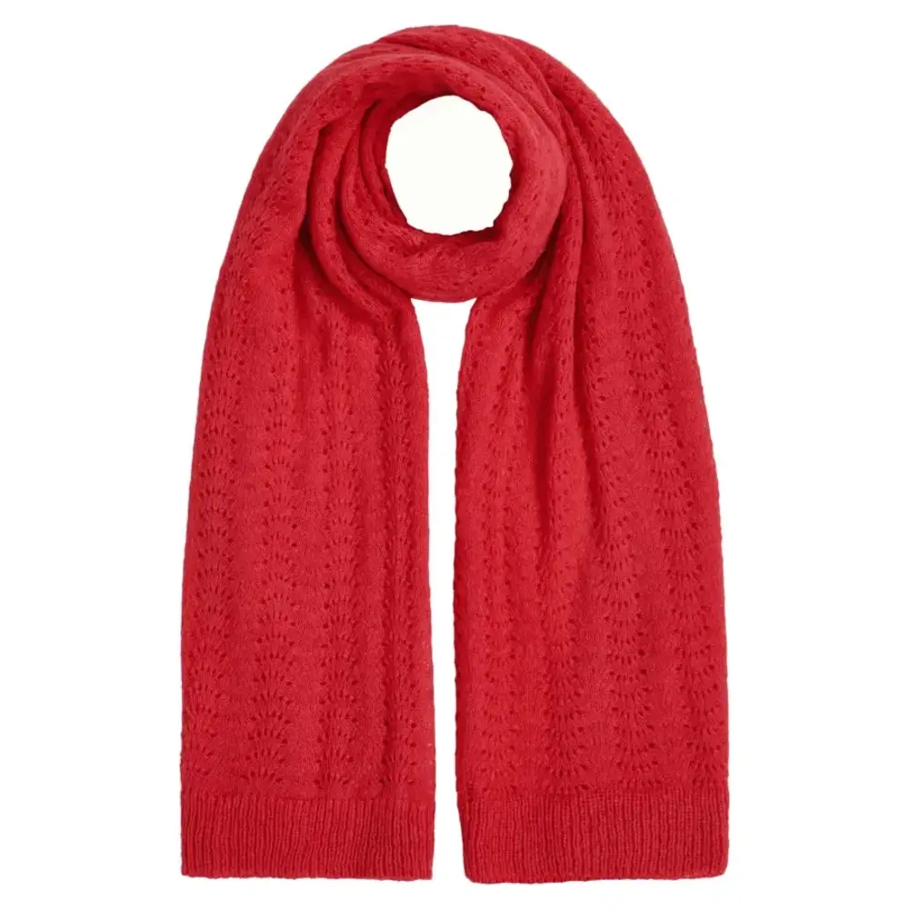 King Louie King Louie - scarf ajour carre - fire red King Louie King Louie - scarf ajour carre - fire red