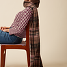 King Louie King Louie - check scarf - rum brown