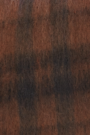King Louie King Louie - check scarf - rum brown