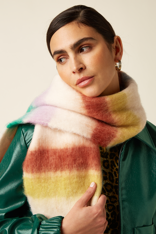 King Louie King Louie - striped scarf - multi color King Louie King Louie - striped scarf - multi color