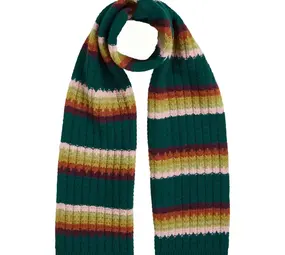 King Louie King Louie - harley stripe scarf - dragonfly green King Louie King Louie - harley stripe scarf - dragonfly green