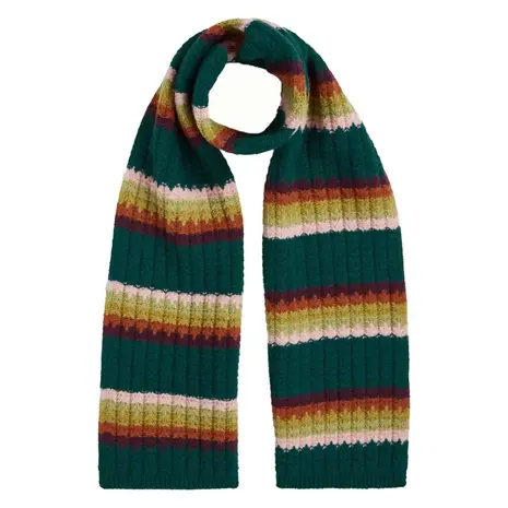 King Louie King Louie - harley stripe scarf - dragonfly green King Louie King Louie - harley stripe scarf - dragonfly green