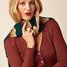 King Louie King Louie - harley stripe scarf - dragonfly green King Louie King Louie - harley stripe scarf - dragonfly green