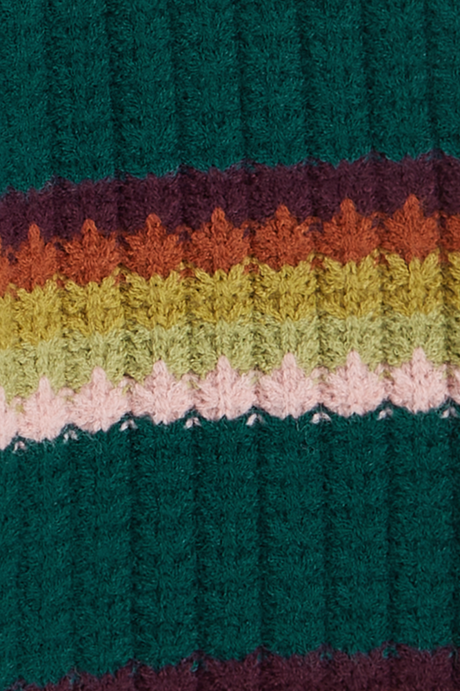King Louie King Louie - harley stripe scarf - dragonfly green King Louie King Louie - harley stripe scarf - dragonfly green
