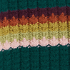 King Louie King Louie - harley stripe scarf - dragonfly green King Louie King Louie - harley stripe scarf - dragonfly green