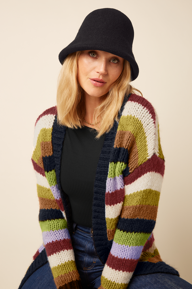 King Louie King Louie - cloche hat - black