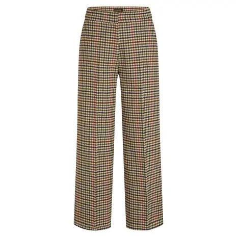 King Louie King Louie - federica pants basso check - marzipan King Louie King Louie - federica pants basso check - marzipan