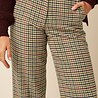 King Louie King Louie - federica pants basso check - marzipan King Louie King Louie - federica pants basso check - marzipan