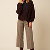 King Louie King Louie - federica pants basso check - marzipan King Louie King Louie - federica pants basso check - marzipan