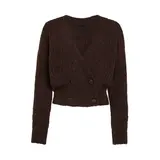 King Louie King Louie - fiora cardi hollow - rum brown