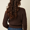 King Louie King Louie - fiora cardi hollow - rum brown King Louie King Louie - fiora cardi hollow - rum brown
