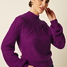 King Louie King Louie - joanie raglan top orcia - caspia purple King Louie King Louie - joanie raglan top orcia - caspia purple