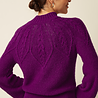 King Louie King Louie - joanie raglan top orcia - caspia purple King Louie King Louie - joanie raglan top orcia - caspia purple