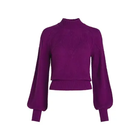 King Louie King Louie - joanie raglan top orcia - caspia purple King Louie King Louie - joanie raglan top orcia - caspia purple