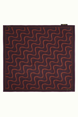 King Louie King Louie - jefferson scarf - porto red King Louie King Louie - jefferson scarf - porto red
