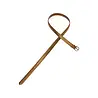 King Louie King Louie - shiny belt - golden brown King Louie King Louie - shiny belt - golden brown