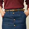 King Louie King Louie - shiny belt - golden brown King Louie King Louie - shiny belt - golden brown