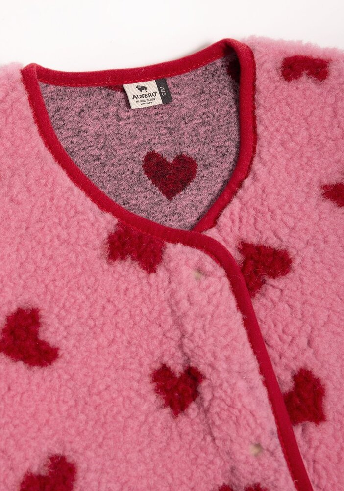 Alwero Alwero x Salty - bodywarmer tyb junior - bubble gum heart Alwero Alwero x Salty - bodywarmer tyb junior - bubble gum heart