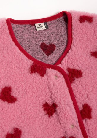 Alwero Alwero x Salty - bodywarmer tyb junior - bubble gum heart Alwero Alwero x Salty - bodywarmer tyb junior - bubble gum heart