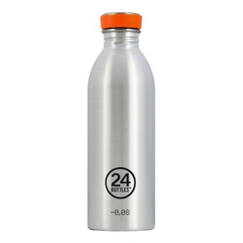 24 Bottles 24 Bottles - rvs drinkfles (500ml) - brushed steel