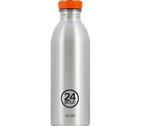24 Bottles 24 Bottles - rvs drinkfles (500ml) - brushed steel