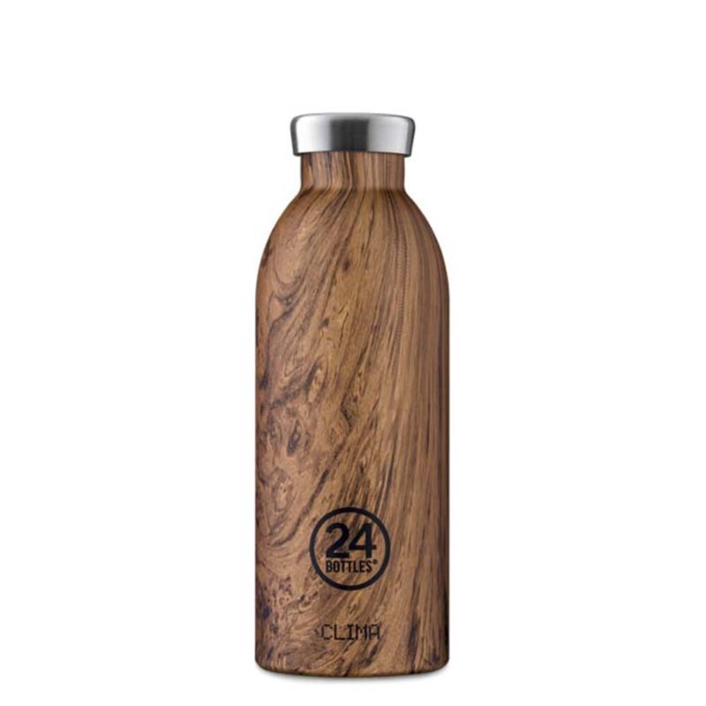 24 Bottles 24 bottles - clima isoleerfles - sequoia wood (500 ml) 24 Bottles 24 bottles - clima isoleerfles - sequoia wood (500 ml)