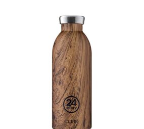 24 Bottles 24 bottles - clima isoleerfles - sequoia wood (500 ml) 24 Bottles 24 bottles - clima isoleerfles - sequoia wood (500 ml)
