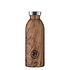 24 bottles - clima  isoleerfles - sequoia wood (500 ml)