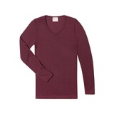 Engel Natur Engel Natur - wollen shirt dames - bordeaux Engel Natur Engel Natur - wollen shirt dames - bordeaux