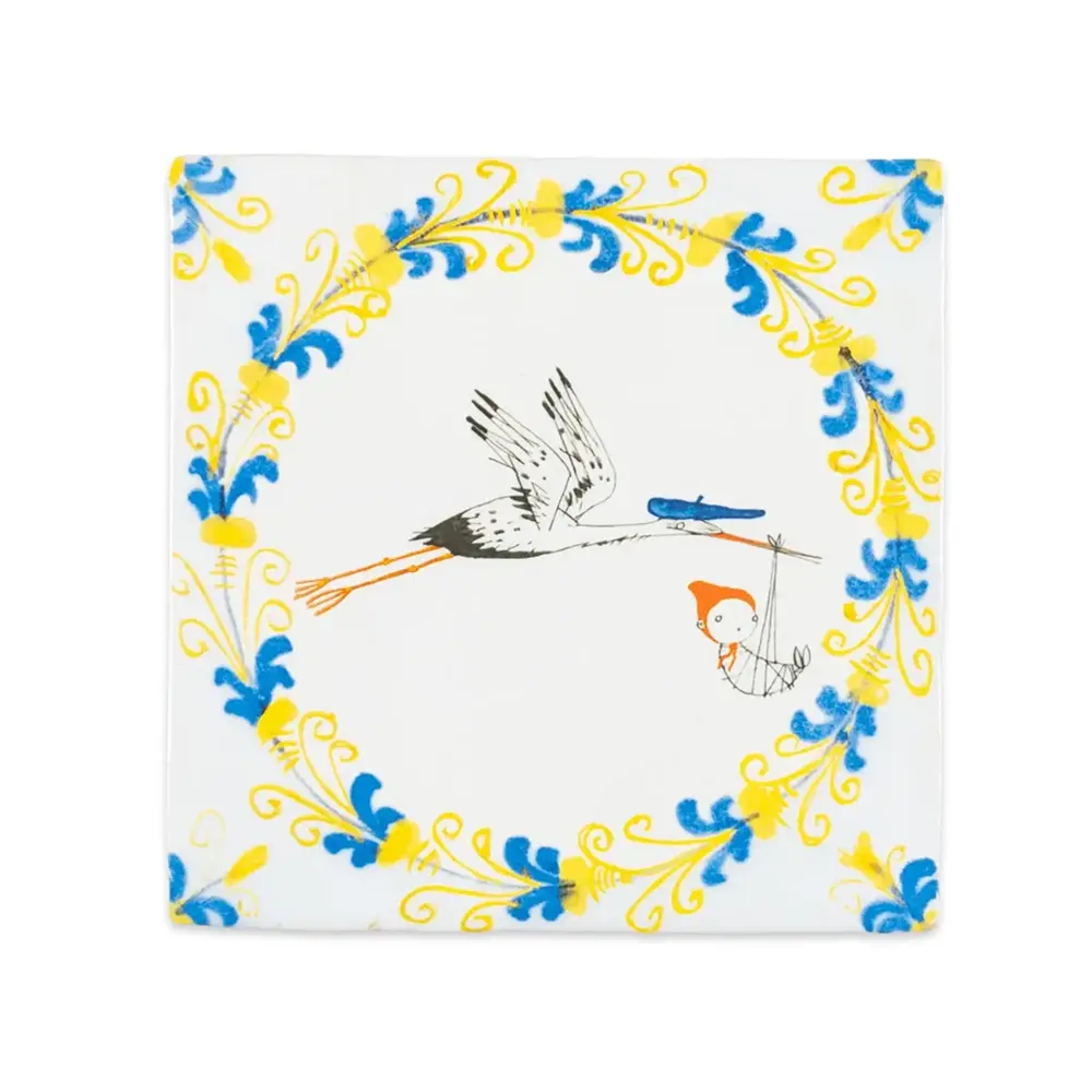 Storytiles Storytiles - tegel small - hallo kleintje (10x10 cm) Storytiles Storytiles - tegel small - hallo kleintje (10x10 cm)