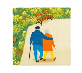 Storytiles Storytiles - tegel small - couple goals (10x10 cm) Storytiles Storytiles - tegel small - couple goals (10x10 cm)