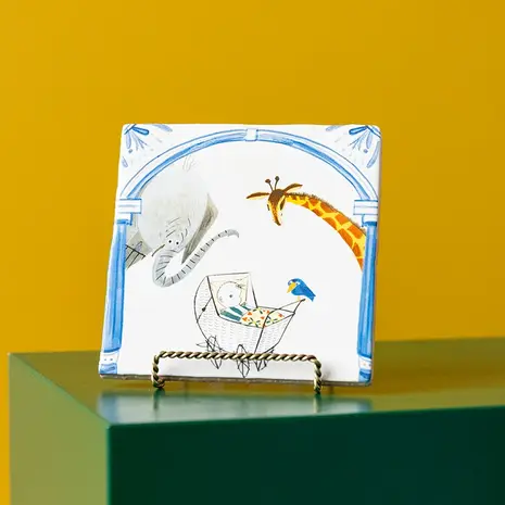 Storytiles Storytiles - tegel small - jou bewonderen (10x10 cm) Storytiles Storytiles - tegel small - jou bewonderen (10x10 cm)