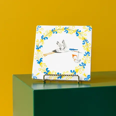 Storytiles Storytiles - tegel small - hallo kleintje (10x10 cm) Storytiles Storytiles - tegel small - hallo kleintje (10x10 cm)