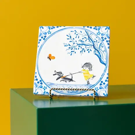 Storytiles Storytiles - tegel small - beste vriendjes (10x10 cm) Storytiles Storytiles - tegel small - beste vriendjes (10x10 cm)