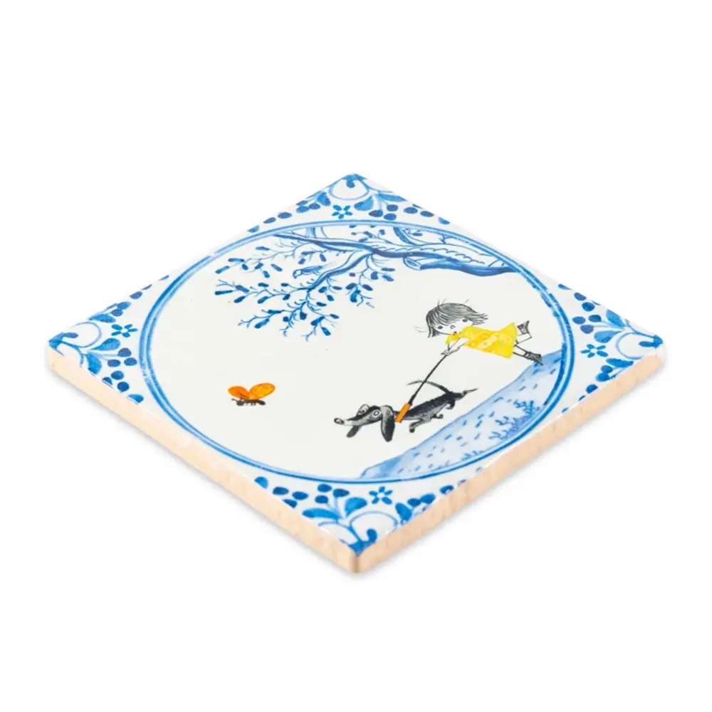 Storytiles Storytiles - tegel small - beste vriendjes (10x10 cm) Storytiles Storytiles - tegel small - beste vriendjes (10x10 cm)