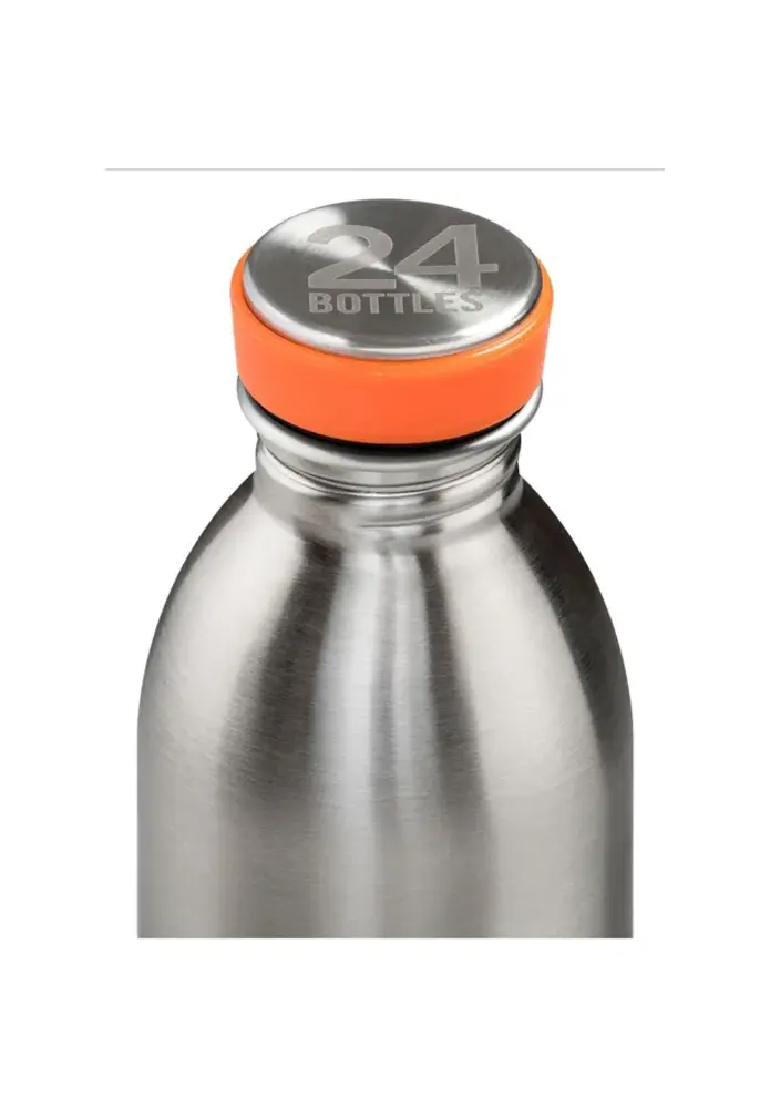 24 Bottles 24 Bottles - rvs drinkfles (500ml) - brushed steel