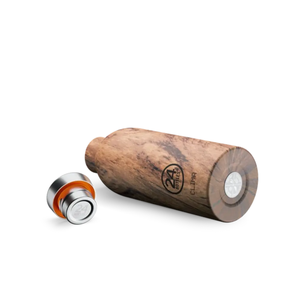 24 Bottles 24 bottles - clima isoleerfles - sequoia wood (500 ml) 24 Bottles 24 bottles - clima isoleerfles - sequoia wood (500 ml)