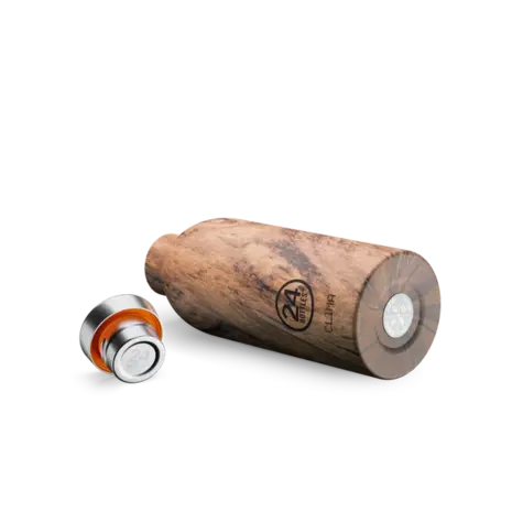 24 Bottles 24 bottles - clima isoleerfles - sequoia wood (500 ml) 24 Bottles 24 bottles - clima isoleerfles - sequoia wood (500 ml)